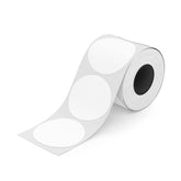 3 Rolls – White Label Printing Paper 66*66mm Round For B3S/B31