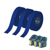 3 Sets – N1 Satin Ribbon Roll Gold On Navy Blue Ribbon 14 x 5.1mm