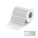 3 Rolls – Thermal Transfer Label Matte Silver Jewelry 50*15mm For M2/M3