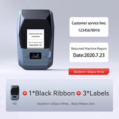 Niimbot M2 Thermal Transfer Label Printer & Consumables Pack