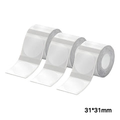 3 Rolls-Niimbot B21/B3S/B1/B31 31*31mm Round Transparent Labels