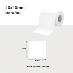 3 Rolls-Niimbot B21/B3S/B1/B31 Thermal Label Paper