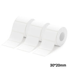 3 Rolls-Niimbot B21/B1/B3S/B31 30*20mm White Freezer Labels