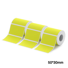 3 Rolls-Niimbot B21/B1/B3S/B31 50*30mm White Freezer Labels