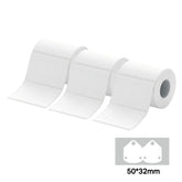 3 Rolls-Niimbot B21/B1/B3S/B31 50*32mm White Earrings Labels