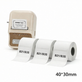 B21 Labeling Kit (Printer + 3 Rolls Frozen 40*30mm Labels) — Restaurant & Kitchen Use