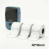 M2 Labeling Kit (Printer + 3 Rolls 48*48mm Labels) — Lab & Essential Oils