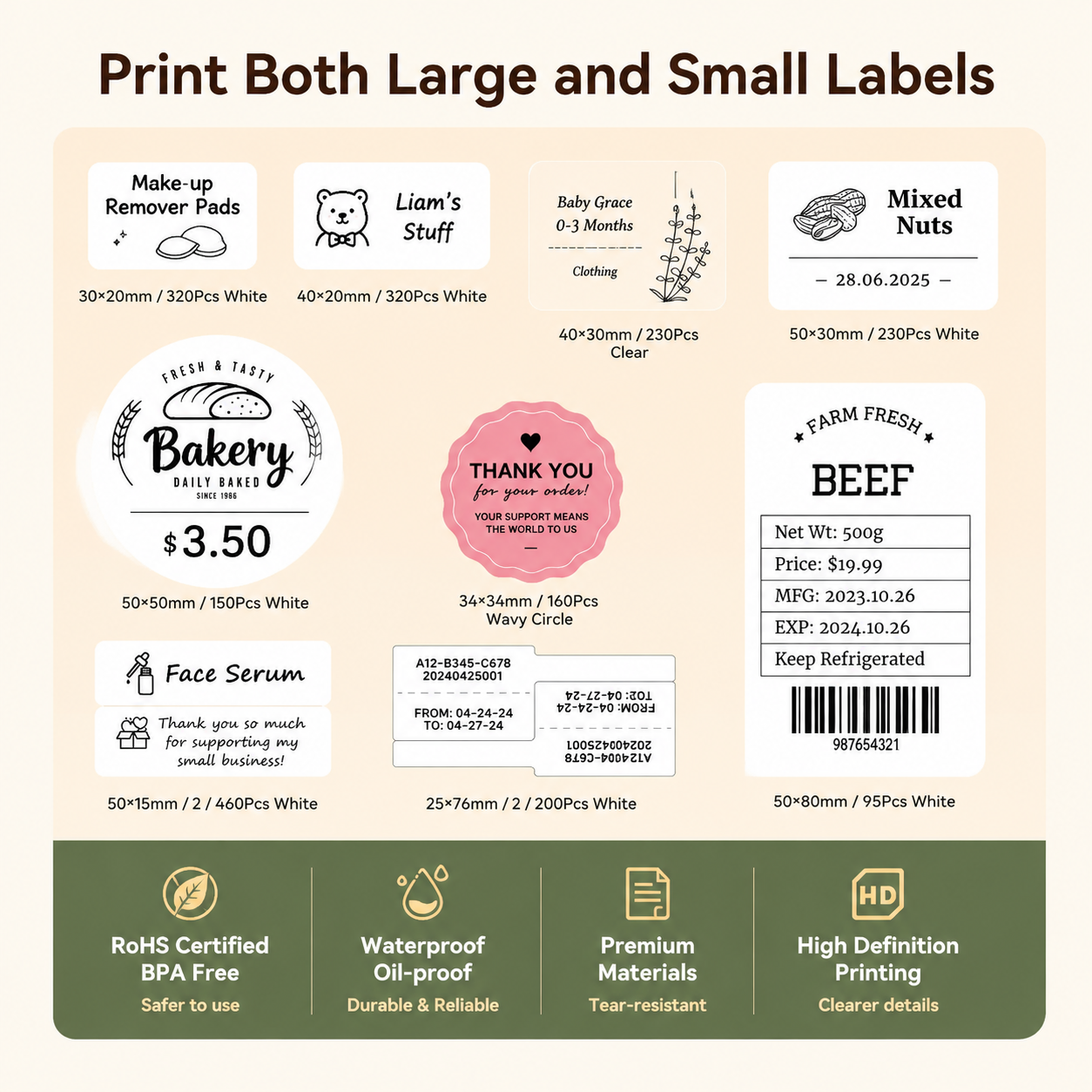 Niimbot B21 Pro 300DPI Bluetooth Label Maker Red & Black Printing Photo Printer for Study Notes, Scrapbooking