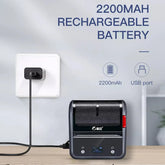 NIIMBOT B3S Label Printer Connect with Mobile and PC