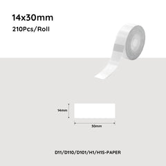 Niimbot Transparent Label Printing Paper Waterproof Label Sticker For D11/D110/D101/H1S