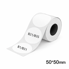 Niimbot B21/B3S/B1/B31 50*50mm 150pcs Round Labels