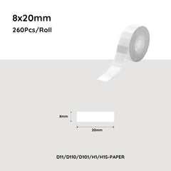 Niimbot Transparent Label Printing Paper Waterproof Label Sticker For D11/D110/D101/H1S