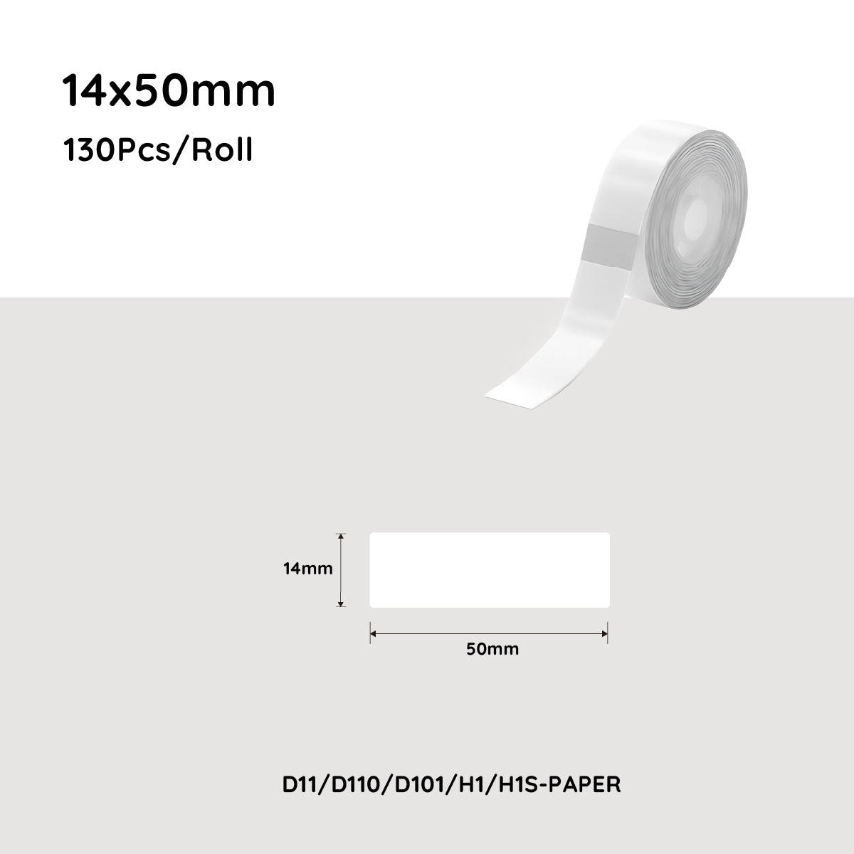 Niimbot Transparent Label Printing Paper Waterproof Label Sticker For D11/D110/D101/H1S