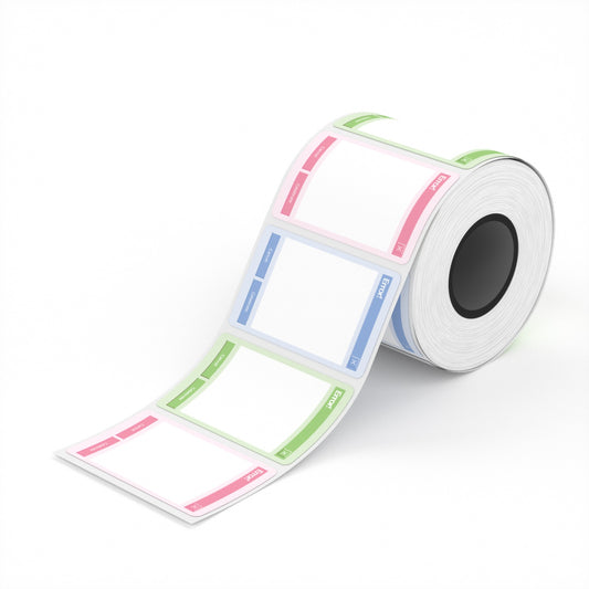 Niimbot B21 Pro 50*30mm 230Pcs Colored Border Photo Labels