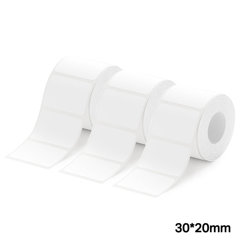 3 Rolls-Niimbot B21/B1/B3S/B31 30*20mm White Freezer Labels