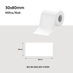 Niimbot B21/B3S/B1/B31 30*80mm Thermal Labels
