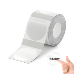 3 Rolls-Niimbot M2/M3 31*31mm Transparent Thermal Transfer Labels