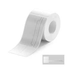 3 Rolls-Niimbot M2/M3 30*25+45mm Thermal Transfer Labels Matte Silver Jewelry