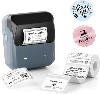 Niimbot B31 Thermal Label Printer Multicolor Maker for Small Business, Kitchen Organization & Shipping Labels