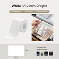 Niimbot B21/B3S/B1/B31 38*25mm 260Pcs White Thermal Label