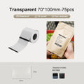 Niimbot B31/B3S 70*100mm Transparent Thermal Label