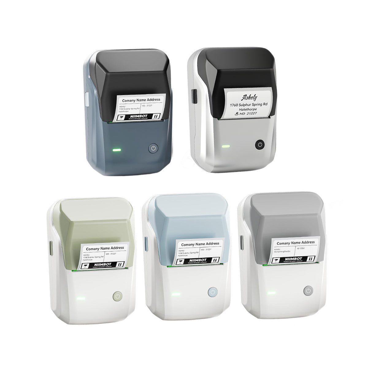 NIIMBOT B1 Thermal Label Printer Muiticolour