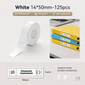 Niimbot D11/D110/D101/H1S 14*50mm 125Pcs White Thermal Labels