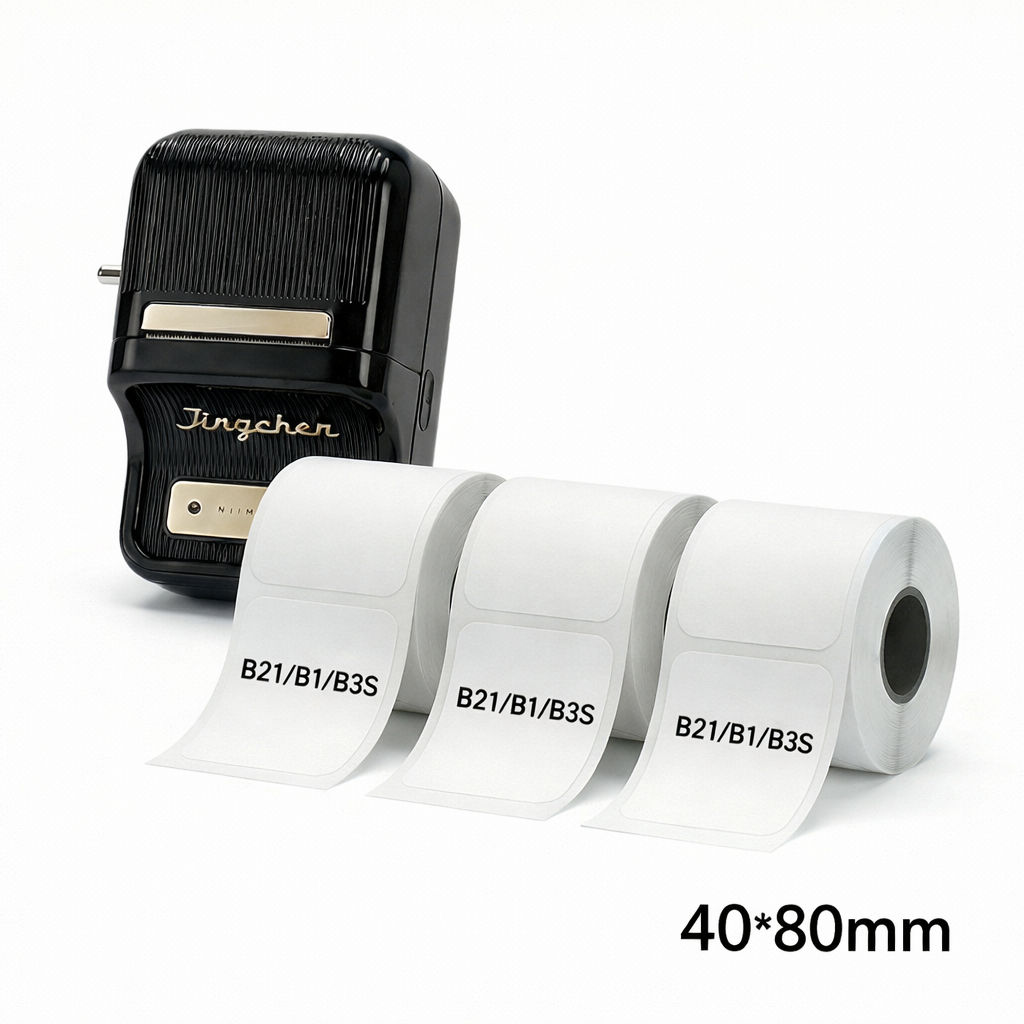 B21 Labeling Kit (Printer + 3 Rolls Labels) — Restaurant & Kitchen Use