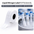 Niimbot M2_H/M3 9.5*76.5mm/2L 150Pcs White Liquid Nitrogen Thermal Transfer Label For Lab