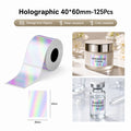 Niimbot M2_H/M3 40*60mm 125pcs Hologram Thermal Transfer Labels