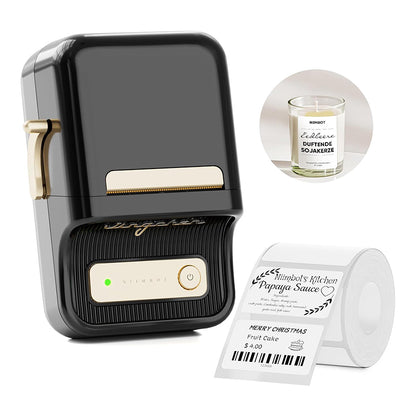 NIIMBOT B21 Candle & Oil Bundle – Waterproof Labels for Candle Jars, Essential Oil Bottles & DIY Products