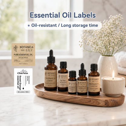 NIIMBOT M2_H Candle & Oil Bundle – Waterproof Labels for Candle Jars, Essential Oil Bottles & DIY Products
