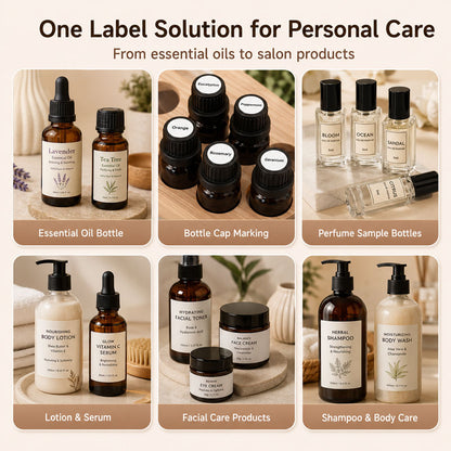 NIIMBOT M2_H Candle & Oil Bundle – Waterproof Labels for Candle Jars, Essential Oil Bottles & DIY Products