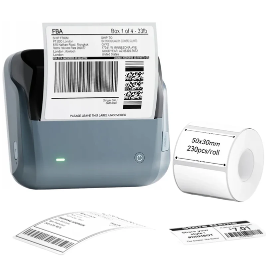 NIIMBOT B4 Inkless Label Maker Wide Format for Floral & Greeting Cards, Perfect for Supermarket, Retail, Shipping & Offices