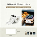 Niimbot B21/B3S/B1/B31 40*70mm 110pcs White Thermal Labels