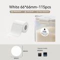 Niimbot B3S/B31 66*66mm 115Pcs White Round Label Printing Paper