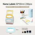Niimbot B21/B3S/B1/B31 50*30mm 230pcs Name Labels Lemonade Theme