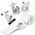 Niimbot B21 Pro/B2 Pro/B1 Pro 40*30mm 275Pcs White Photo Labels