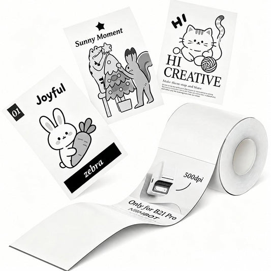 Niimbot B21 Pro/B2 Pro/B1 Pro 40*30mm 275Pcs White Photo Labels