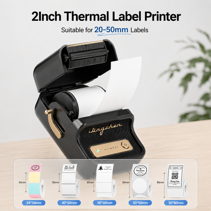 NIIMBOT B21S Portable Bluetooth Thermal Label Maker Inkless Printer for Kitchen, Office & Small Business Organization