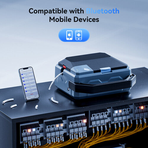 NIIMBOT C1 Cable Sleeve Printer 300 DPI Thermal Transfer, Prints on Heat Shrink Tubing & Marker Sleeves for Electricians & Network Technicians