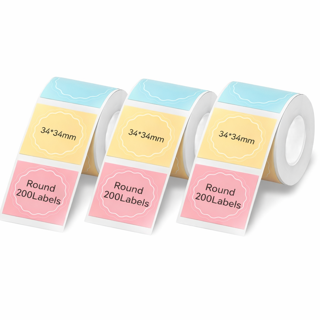 3 Rolls - NiiMbot B21/B3S/B1/B31 Thermal Labels