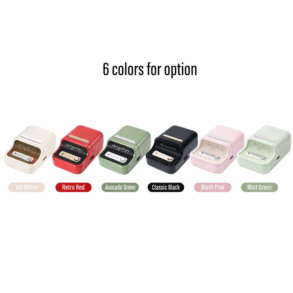 NIIMBOT B21 Portable Bluetooth Thermal Label Maker Inkless Printer for Kitchen, Office & Small Business Organization