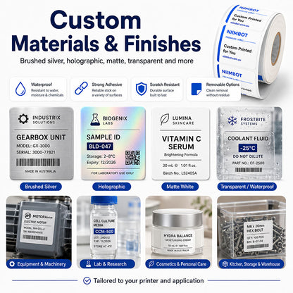 Custom Labels – Choose Your Own Style