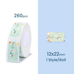 NiiMbot label paper Rabbit theme For D11/D101/D110 R12*22-260