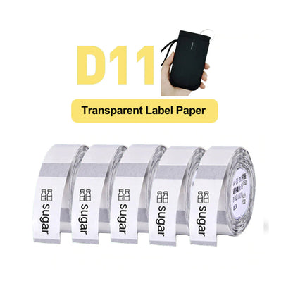 Niimbot D11/D101/D110/H1S White Thermal Labels
