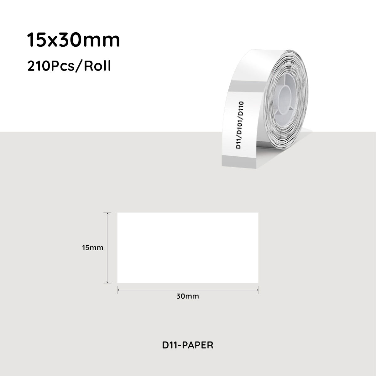 NIIMBOT Thermal Label Paper Waterproof Oil-proof Label Sticker For D11/D101/D110