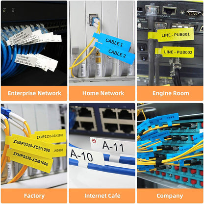 NIIMBOT M2 Electrician Bundle – Thermal Transfer Label Maker for Wire & Cable Identification