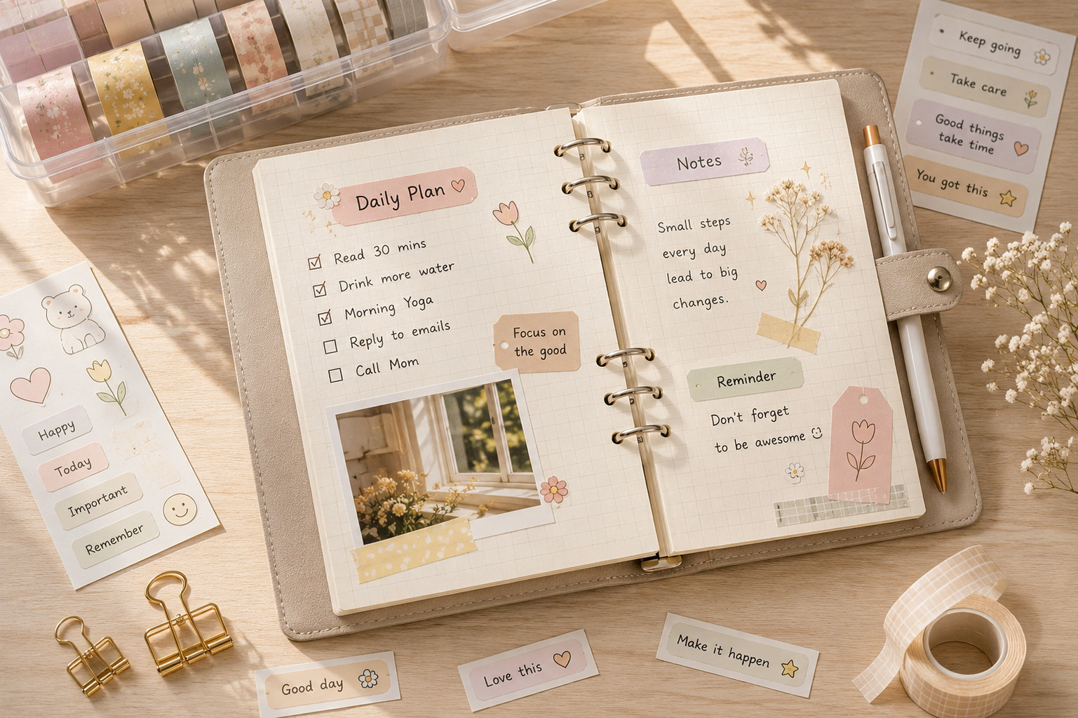 For Journaling
