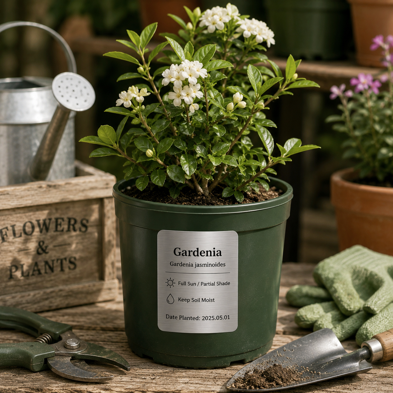 NIIMBOT M2_H Horticulture Plant Nursery Garden Bundle - Durable, Waterproof & UV-Resistant Plant Labels
